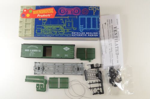 Roundhouse HO Gorre & Daphetid #211 36' Ventilated Box Car Kit - 1008 - Picture 1 of 6
