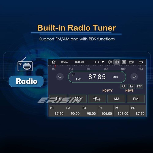64GB Android 14 Car Stereo Sat Nav Head Unit For AUDI TT MK2 DAB+ DSP CarPlay CD - Picture 8 of 12