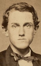 CIVIL WAR ERA CDV. WIDE EYED YOUNG MAN. BURLINGTON, VT.