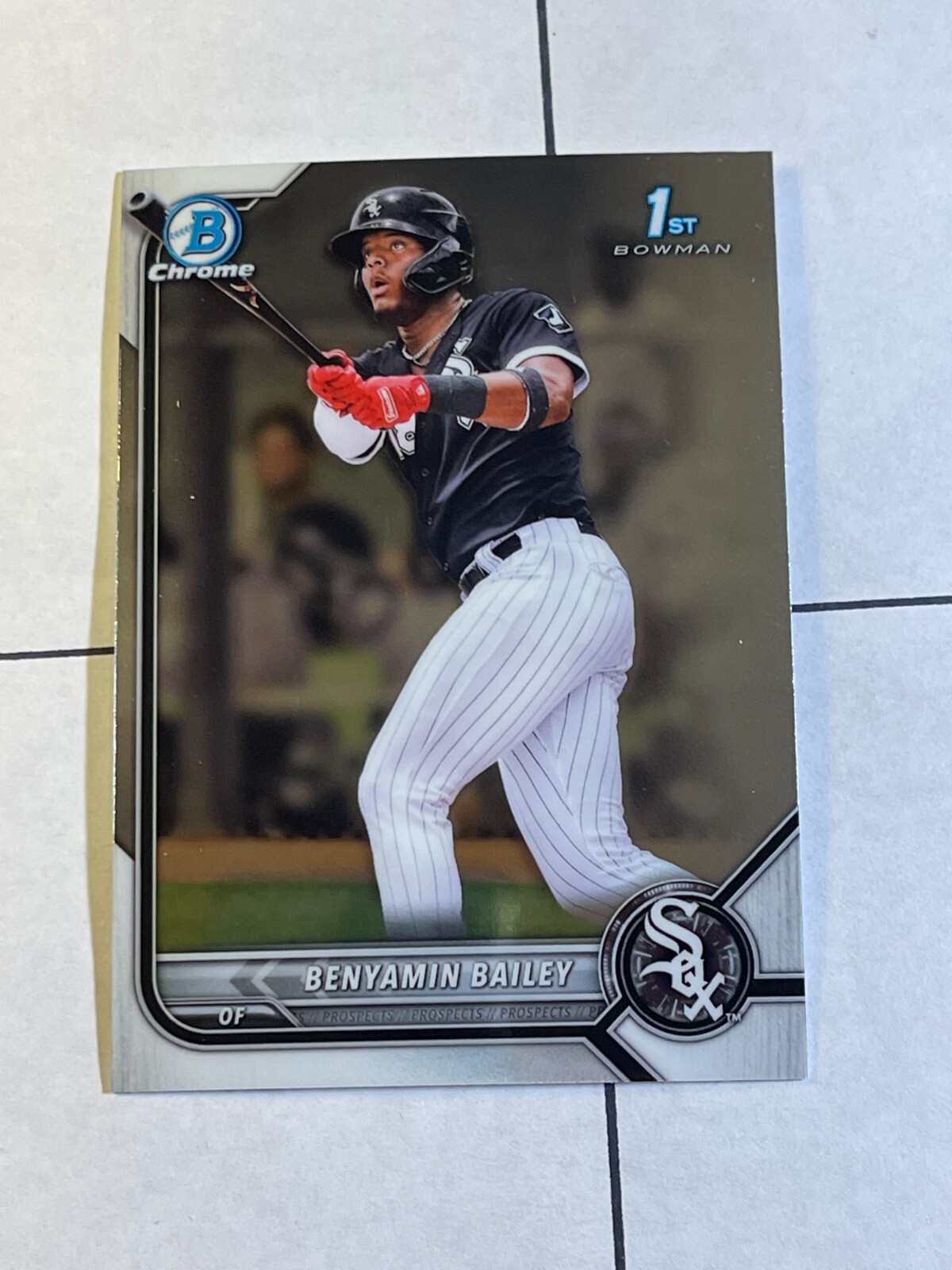 Benyamin Bailey 2022 Bowman Chrome Prospect #BCP-8 Chicago White Sox