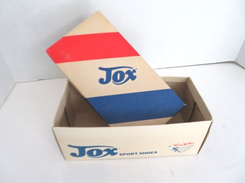 Vintage JOX Sports Shoe by Thom McAn Collectible Empty SHOE BOX Red-White-Blue - Picture 8 of 18