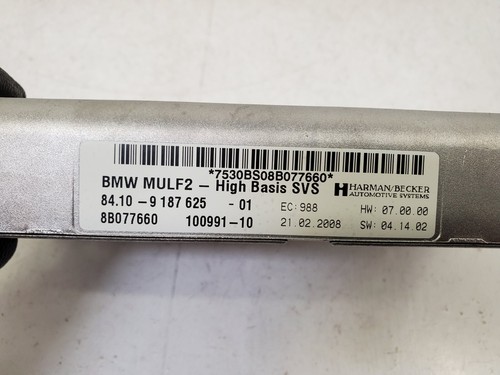 ✅ OEM BMW E82 E88 E90 E92 E93 M3 High Basis SVS MULF2 Becker Bluetooth Module - Picture 9 of 9