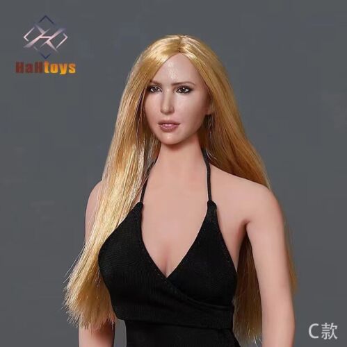 HaHtoys 1/6 H003C Ivanka Model Girl Head Sculpt Fit 12'' TBLeague Figure - Picture 2 of 2