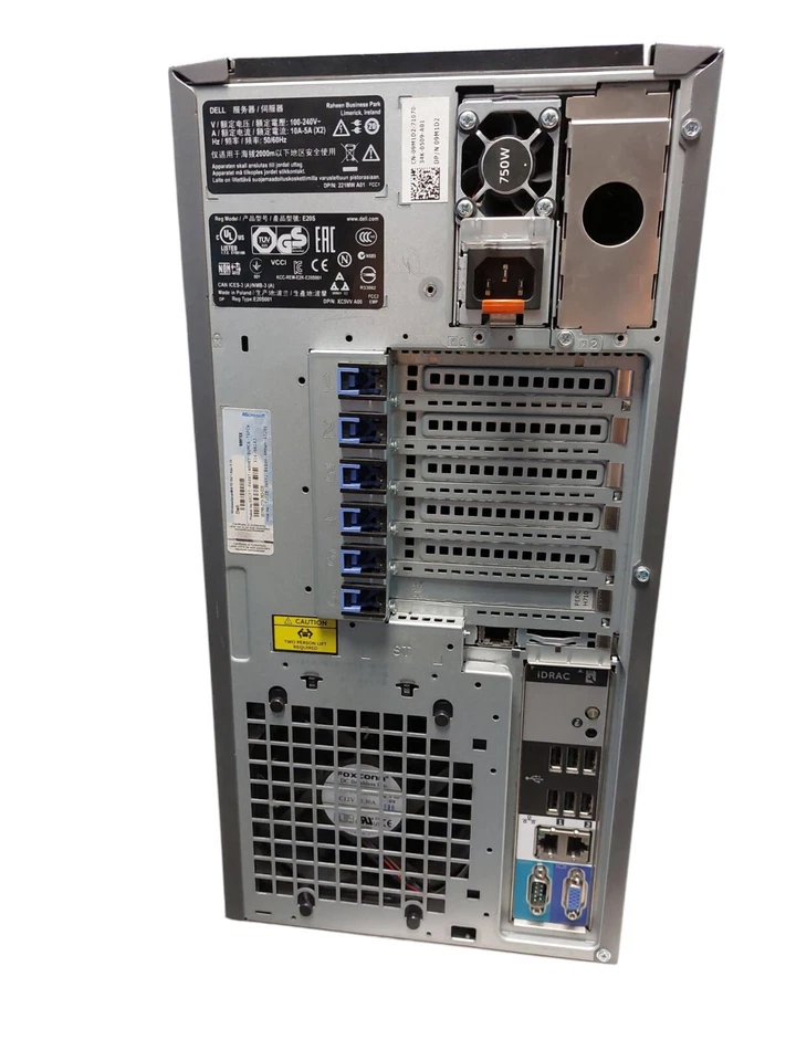 Sever Dell Poweredge T320 Xeon E5-2407 @ 2,2 Ghz 32GB PERC H710 750W @ @ 2 - Bild 3 von 4