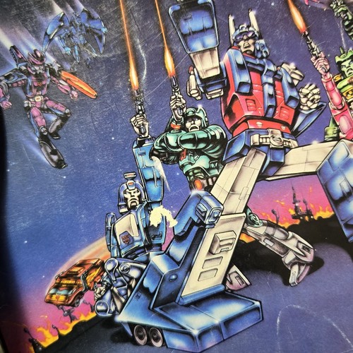 Transformers The Movie 1986 Diamond Hasbro Sticker Book~NO decoder~Incomplete - Picture 24 of 24