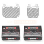 Front and Rear Ferodo DS2500 Brake Pads for BMW M140i, M235i, M2, M3, M4 F2x F8x