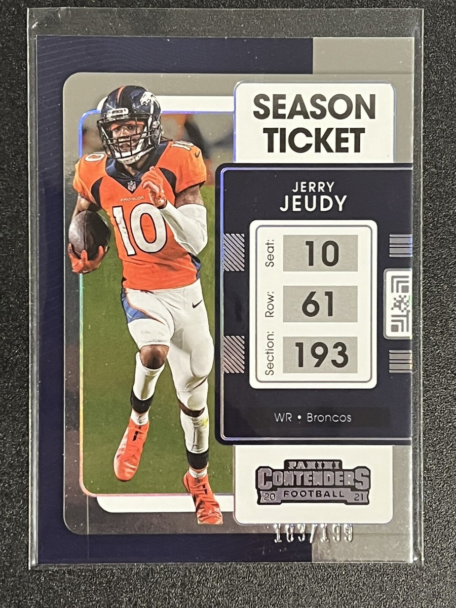 PANINI NFLカード PHOENIX JERRY JEUDY BRONCOS 16/25 #RR-JJ 送料無料 中古 IT2 楽天市場】【中古】 PANINI NFLカード PHOENIX JERRY JEUDY
