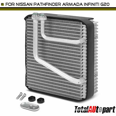 A/C Evaporator Core Plate Fin for Nissan Pathfinder 1996-2004 INFINITI G20 Front