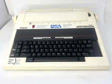 BROTHER Correctronic 320 Portable Electronic Typewriter/Word Processor - TESTED!