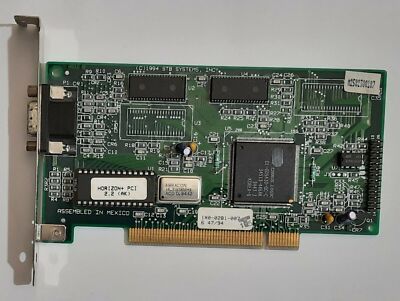 STB Horizon+ 2.2 PCI Graphics Card (Cirrus Logic CL-GD5430, 1MB, Retro, 1994)