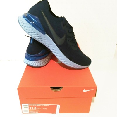 Nike Epic React Flyknit 2 NEW Running Shoes Blue Void BQ8928-400 Mens Size 11.5 | eBay