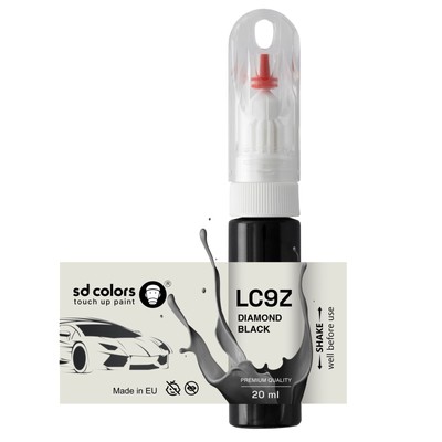 For VW/AUDI DIAMOND BLACK LC9Z Touch Up Paint Scratches & Chips Repair