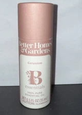 NIB Better Homes & Gardens Geranium 100% Pure Essential Oil 15 ml