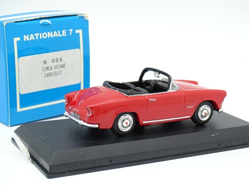 Starter N7 Provence Resin 1/43 - Simca Ocean Cabriolet Red - Picture 2 of 2