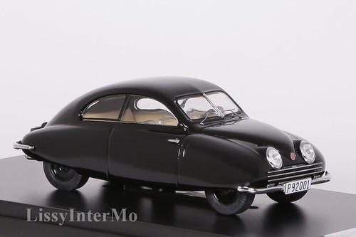 Saab 92001 Ursaab 1947 negro PremiumX 1:43 NUEVO/EMBALAJE ORIGINAL PRD374 - Imagen 4 de 6