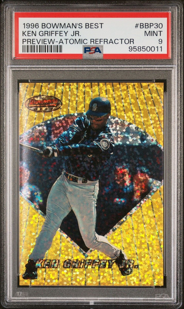 その他 KEN GRIFFEY Jr. BOWMAN  ATOMIC REFRACTOR Ken Griffey Jr. 1996 Bowman's Best Preview Atomic Refractor