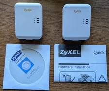 ZyXEL PLA2401   500mbps Powerline Networking Kit