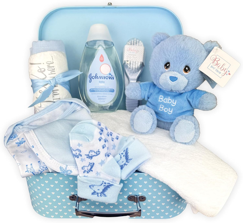 Baby Shower Regalo14 Regalo per Neonato Maschio - Set Regalo Neonato Nascita Bim - Foto 9 di 12