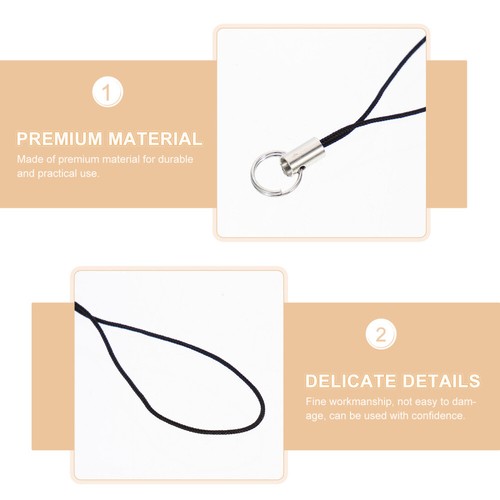 200 Pcs Mobile Phone Lanyard Accessories Charm Strap Cell Straps - 第 8/12 張圖片