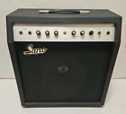 Vintage 1970's Sano Gs-15 1x12 Speaker Tube Guitar Amplifier Tremelo Pedal