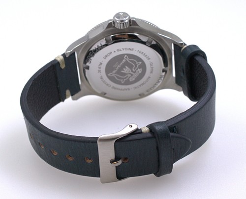 Glycine Combat Divers Blue Pepsi Bezel GL0196 Herrenuhr - Bild 9 von 9
