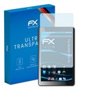 atFoliX 2x Screen Protection Film for Odys NoteTab Pro Screen Protector clear