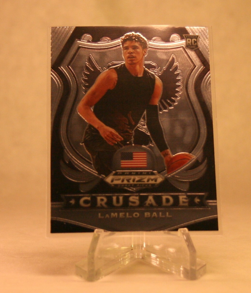 LaMelo Ball RC 2020-21 Panini Prizm Draft Picks Crusade USA