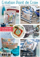 French cross stitch magazine Creation point de croix No.59