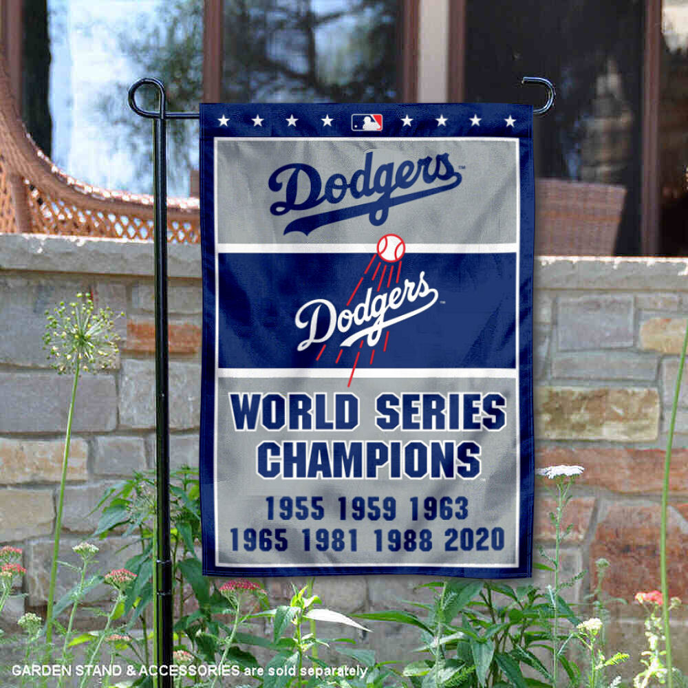 La Dodgers Garden Flag For Sale WinCraft Los Angeles Dodgers