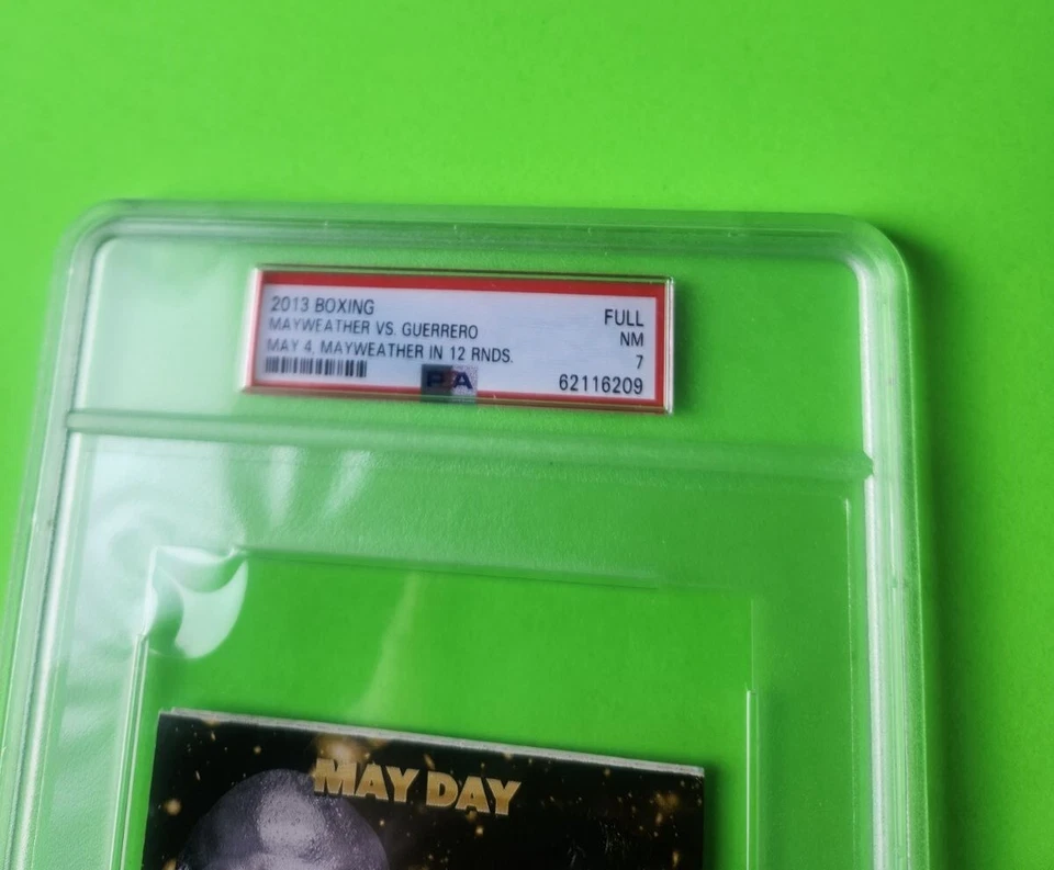 2013 FULL ONSITE TICKET MAYWEATHER V GUERRERO PSA NM 7 - ONLY 1 HIGHER IN PSA ! - Image 3 of 3