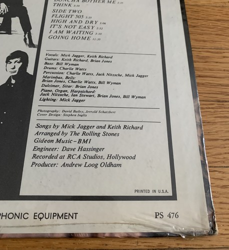 The Rolling Stones – Aftermath PS 476 Stereo original US 1st pressing new sealed - Picture 10 of 12