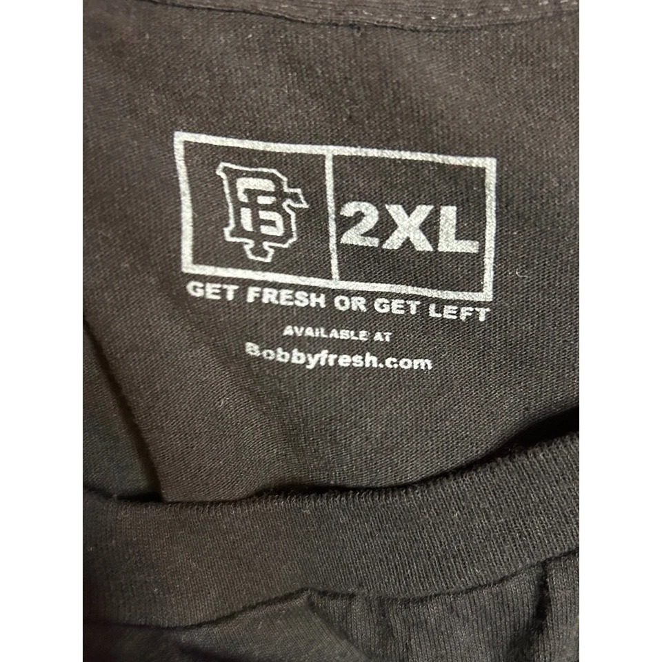 Bobby Fresh Die Hard John McClane Christmas Santa Hat T Shirt 2XL - Image 3 of 4