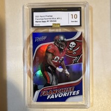 2023 Panini Prestige Franchise Favorites Warren Sapp Xtra Points Blue #FF-2 /249