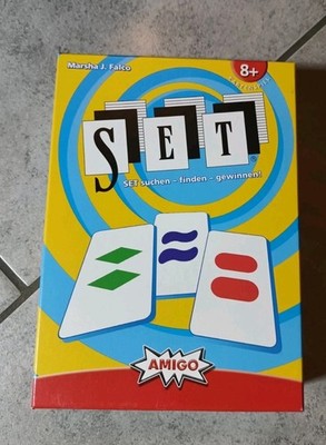 Set! Kartenspiel Mitbringspiel Partyspiel Kartenspiel Amigo 1998 Top Zustand 