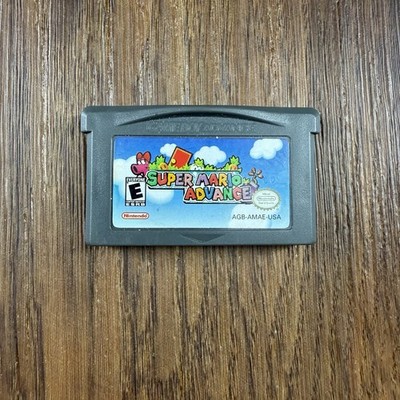Super Mario Advance  (Nintendo Game Boy Advance, GBA) Cart Only Authentic TESTED