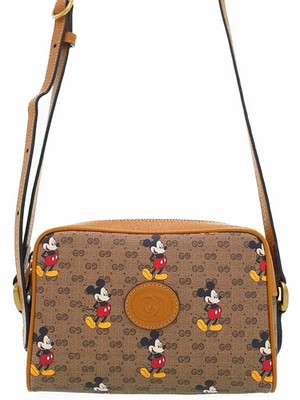 GUCCI DISNEY Mickey Mouse Shoulder Bag