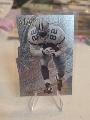1997 Upper Deck Emmitt Smith #TM16 Dallas Cowboys Teammates Insert Football Card