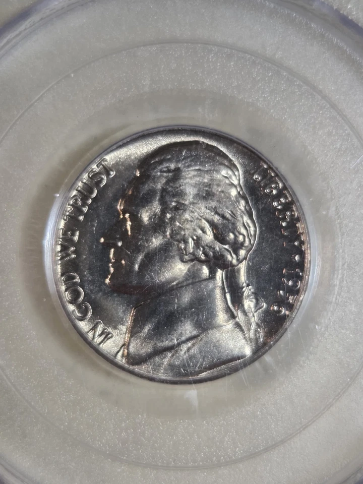 Jefferson 1956 níquel graduación profesional MS65 FS Foto 2 de 4