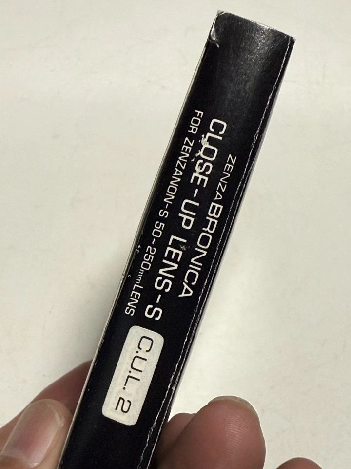 Lente de primer plano Zenza Bronica-s para lente Zenzanon-s 50 mm C.U.L 2 Foto 2 de 4