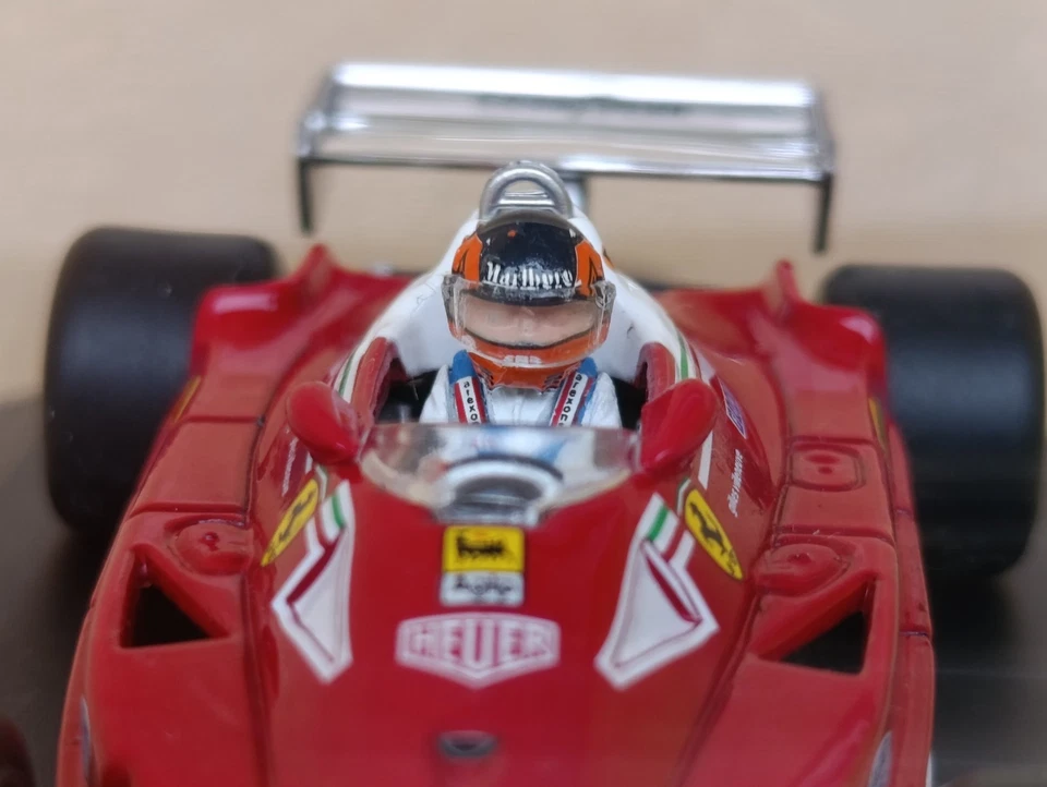 Ferrari 312 T2 - 1977 Gilles Villeneuve Modellino Formula 1 Die Cast Altaya 1/43 - Immagine 3 di 4