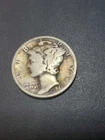 1941-S 10C Mercury Dime 90 % Silver Vg