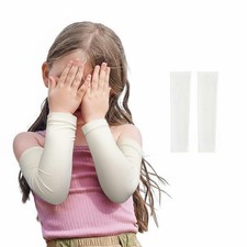 Kinder Sonnenschutz-Armlinge K&uuml;hleffekt Schutz &Auml;rmel atmungsaktiv f&uuml;r M&auml;dchen