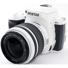 PENTAX K-r White Digital Camera Lens Kit Used with New SD Card JP