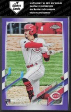2021 Topps Chrome Update Jonathan India USC74 RC Purple Refractor Royals