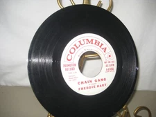 Freddie Hart/ Chain gang/rock bottom/ promo/ Columbia 4-41456/45RPM