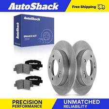 Rear Brake Rotors Ceramic Pads for Hyundai Elantra Venue Kia Soul 2.0L