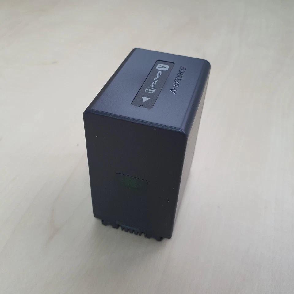 Batería Sony NP-FV100A 7.4V 3410mAh Serie V BC-QM1 AC-QCV10 para FDR-AXP35 CX900 Foto 2 de 4