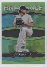 2020 Panini Prizm Brilliance Lime Green Prizm 70/125 Gerrit Cole #B-2 03ls