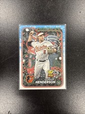 2024 Topps Holiday - Holiday Variation #H150 Gunnar Henderson Santa Hat