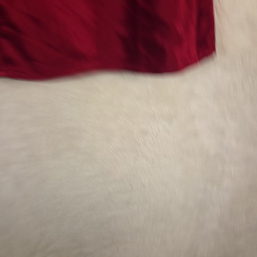 Talbot's crimson classic 100% silk blouse. Size 10 long Sleeve - Picture 4 of 7